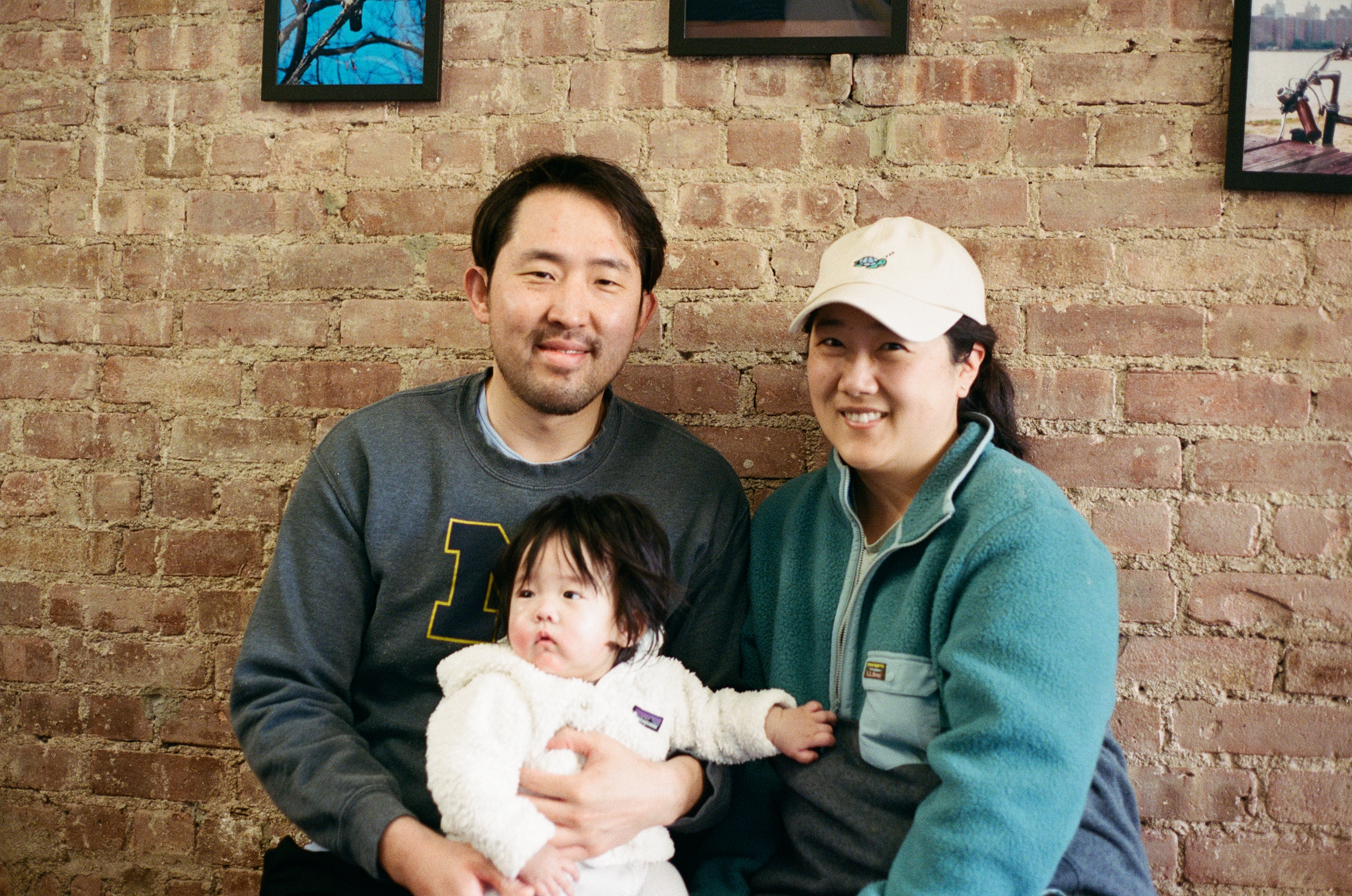 Daniel, Jacky, and the priest in training.