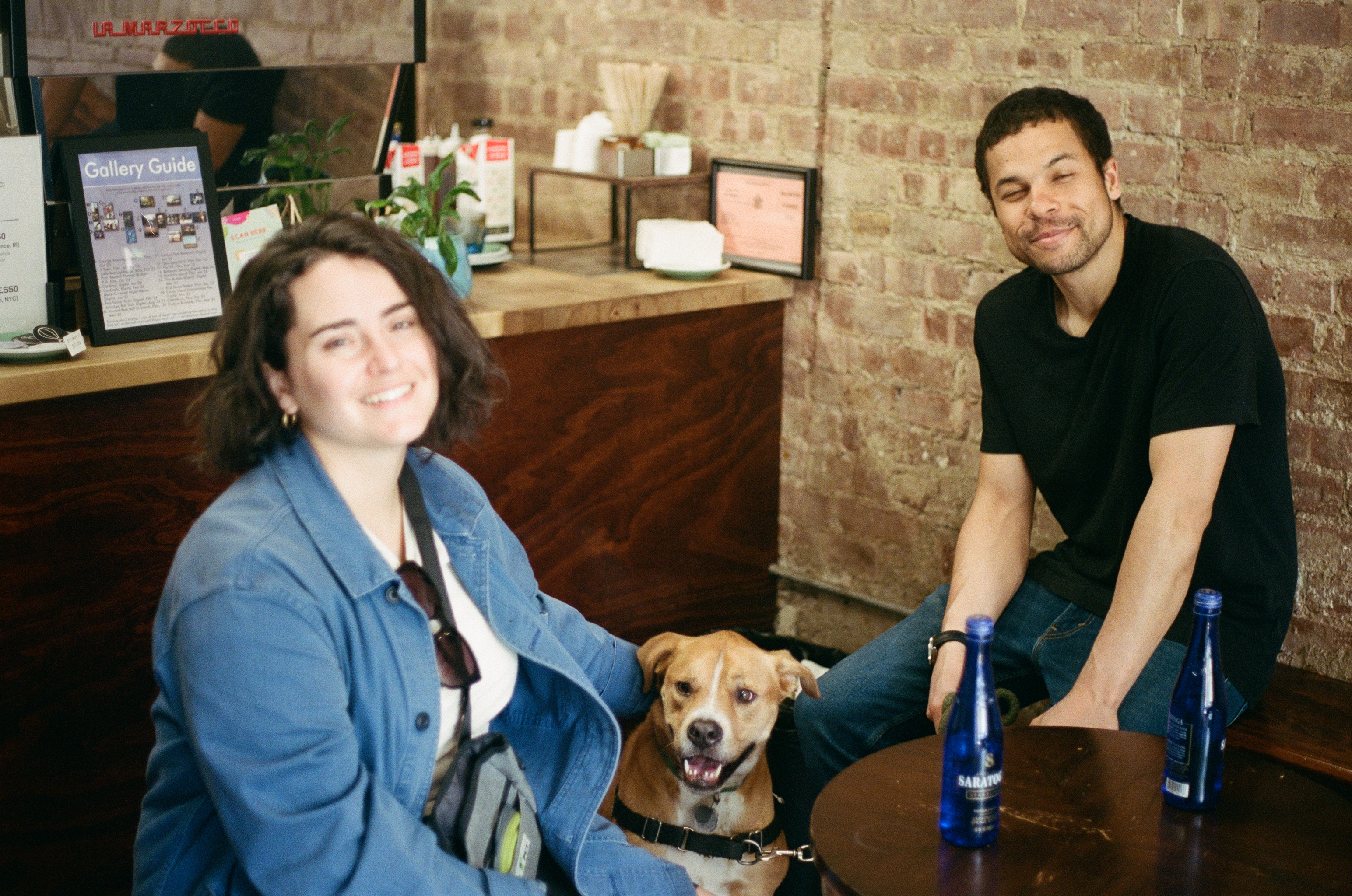 From left to right: Madison Ritter, Hatch, and James Miller inside Sojourner.