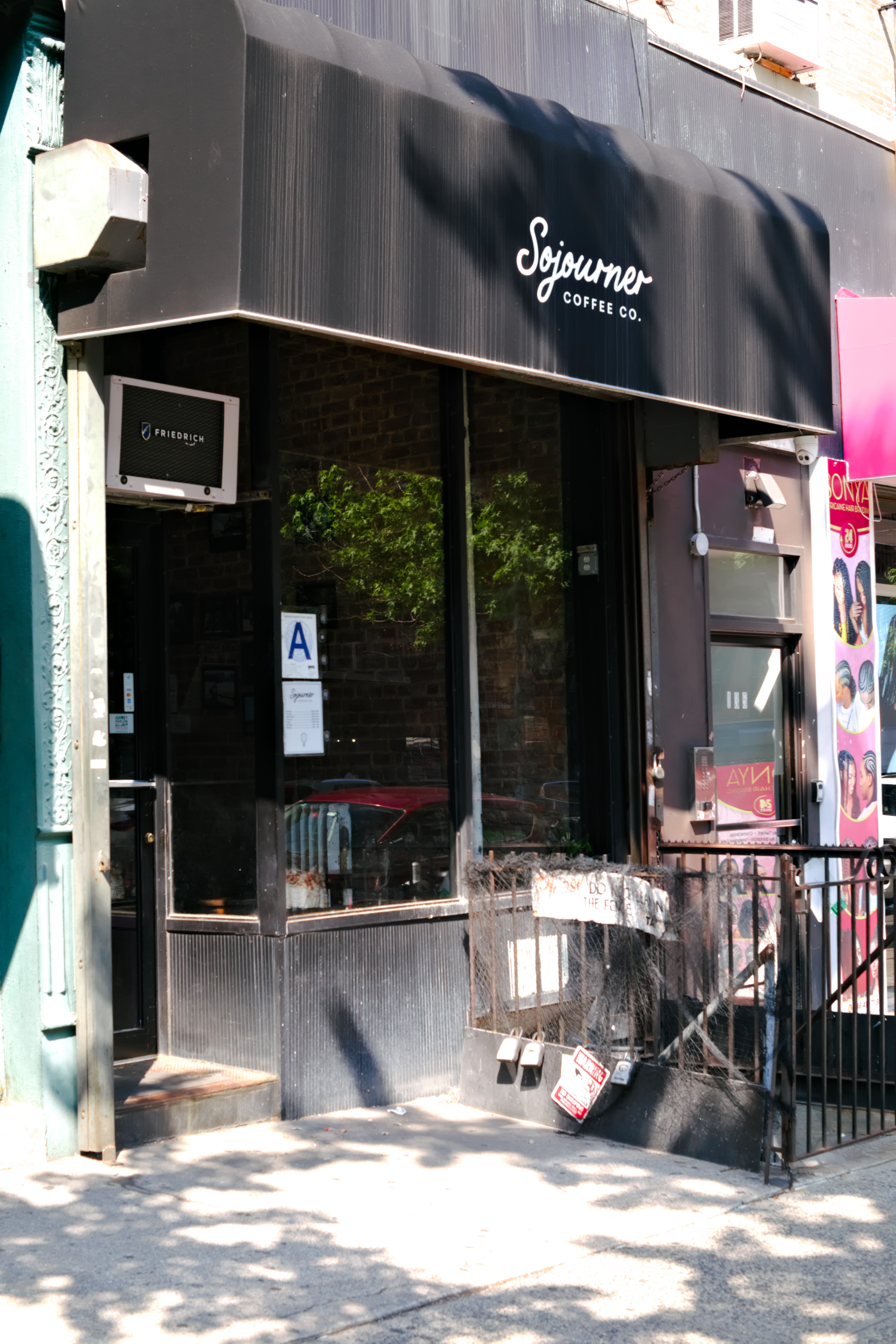 The Sojourner storefront.